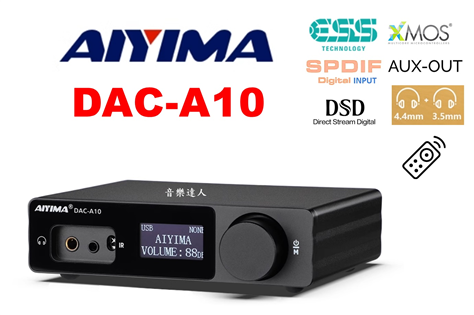 3K最強機型 AIYIMA DAC-A10 DAC一體機
