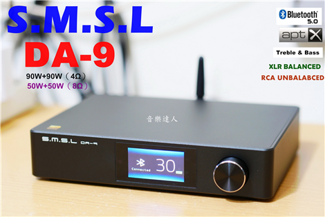 絕佳選擇 SMSL DA-9 DA9 D類擴大機 德國I